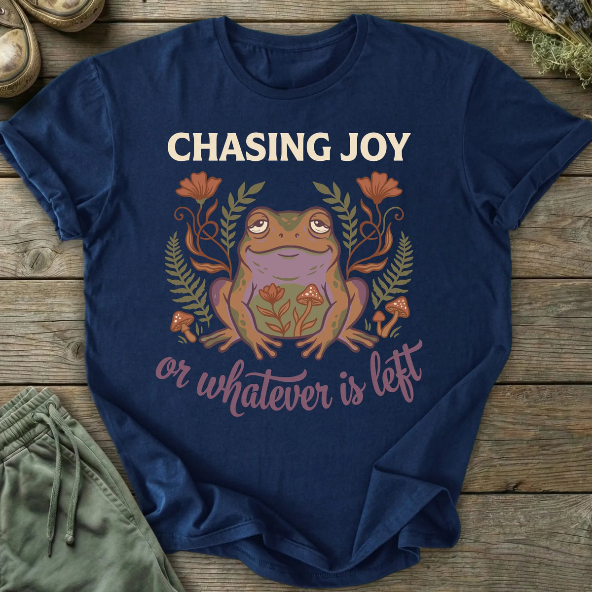 Printify T-Shirt Chasing Joy T-Shirt
