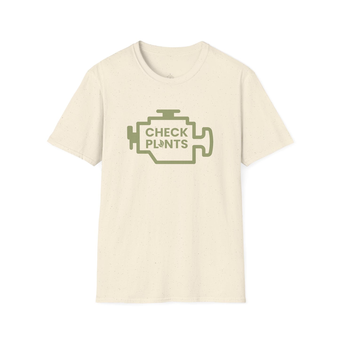 Printify T-Shirt Check Plants T-Shirt
