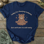 Printify T-Shirt Choosing Kindness Bear T-Shirt