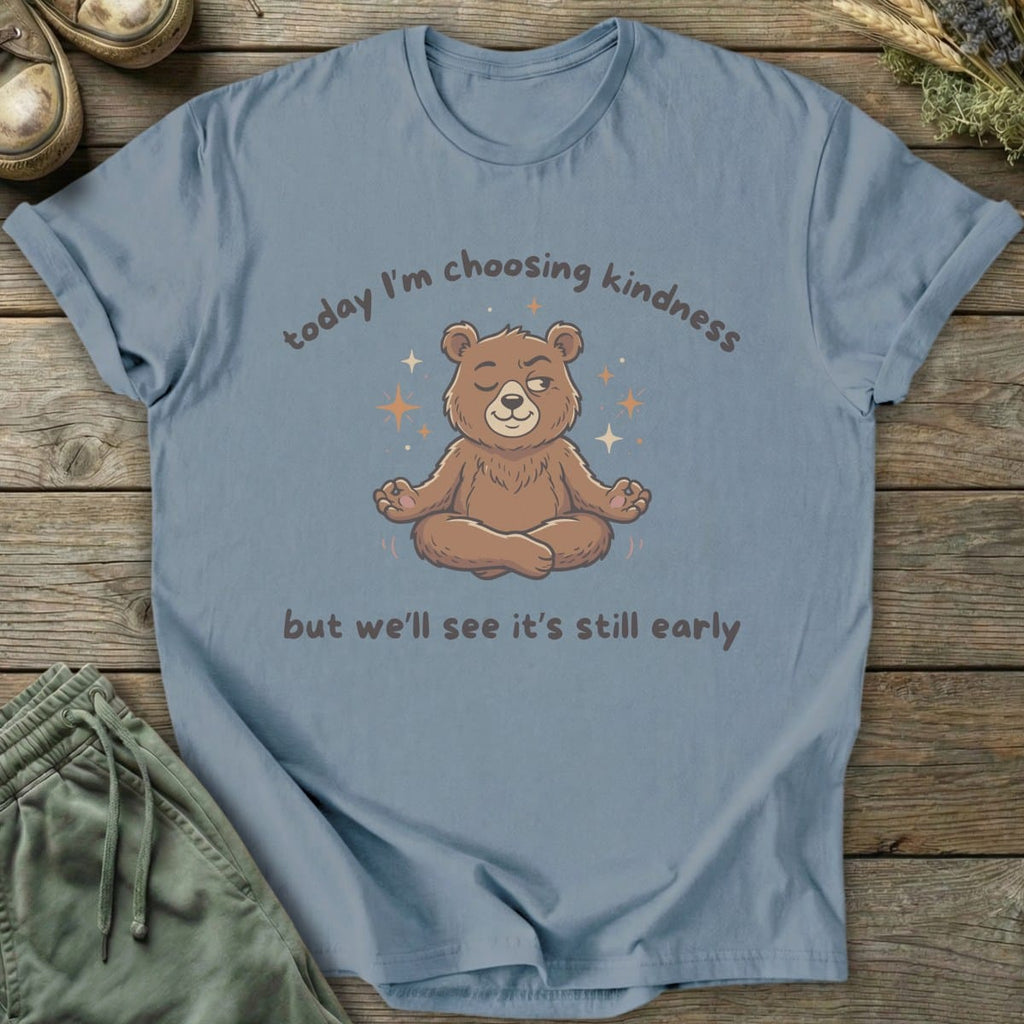 Printify T-Shirt Choosing Kindness Bear T-Shirt