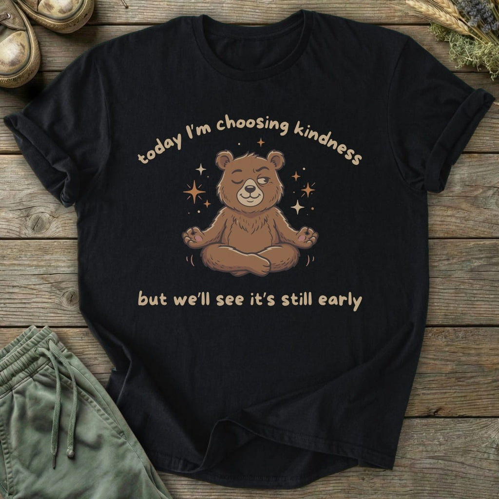 Printify T-Shirt Choosing Kindness Bear T-Shirt