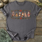 Printify T-Shirt Christmas Friends T-Shirt