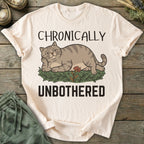 Printify T-Shirt Chronically Unbothered T-Shirt
