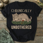Printify T-Shirt Chronically Unbothered T-Shirt