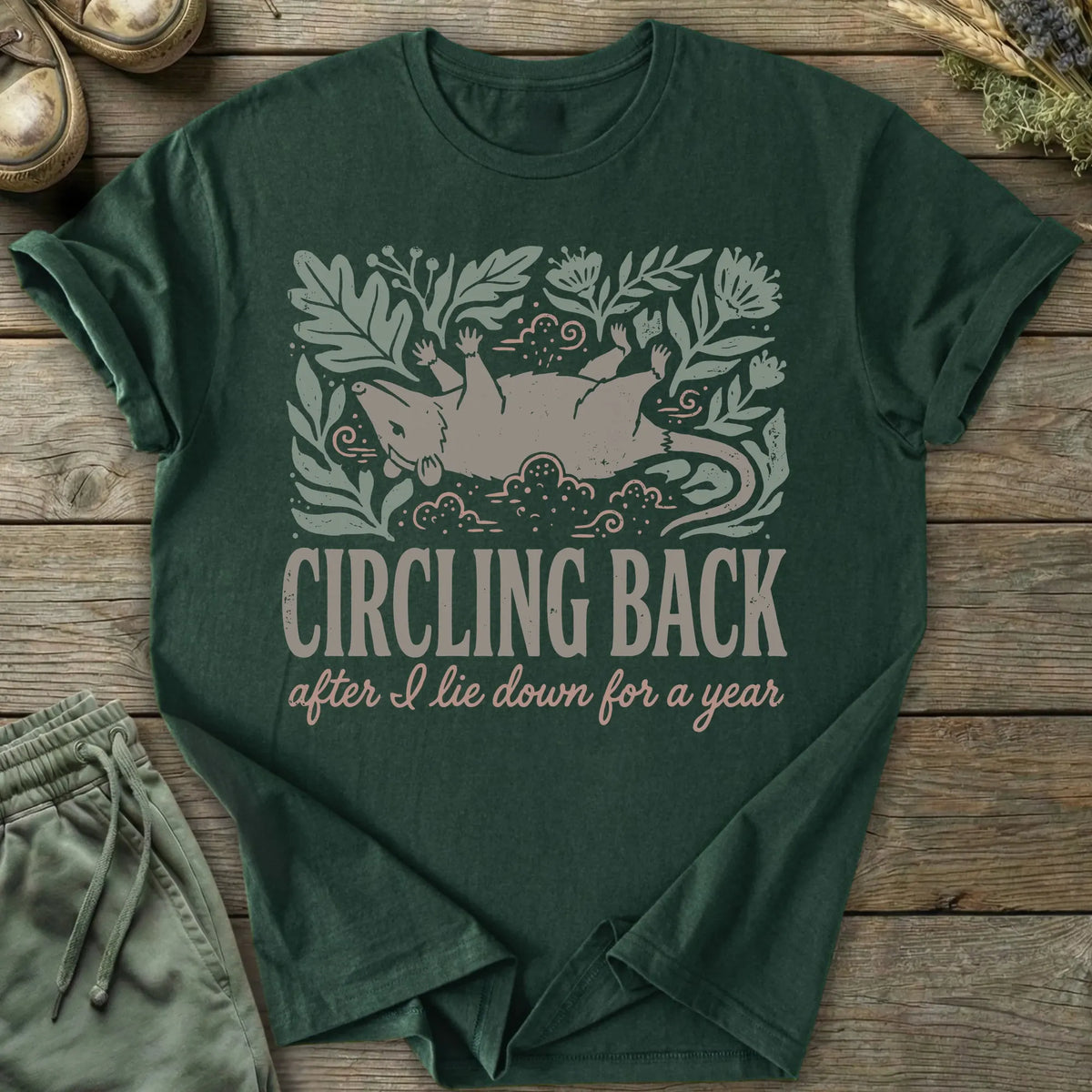 Printify T-Shirt Circling Back T-Shirt