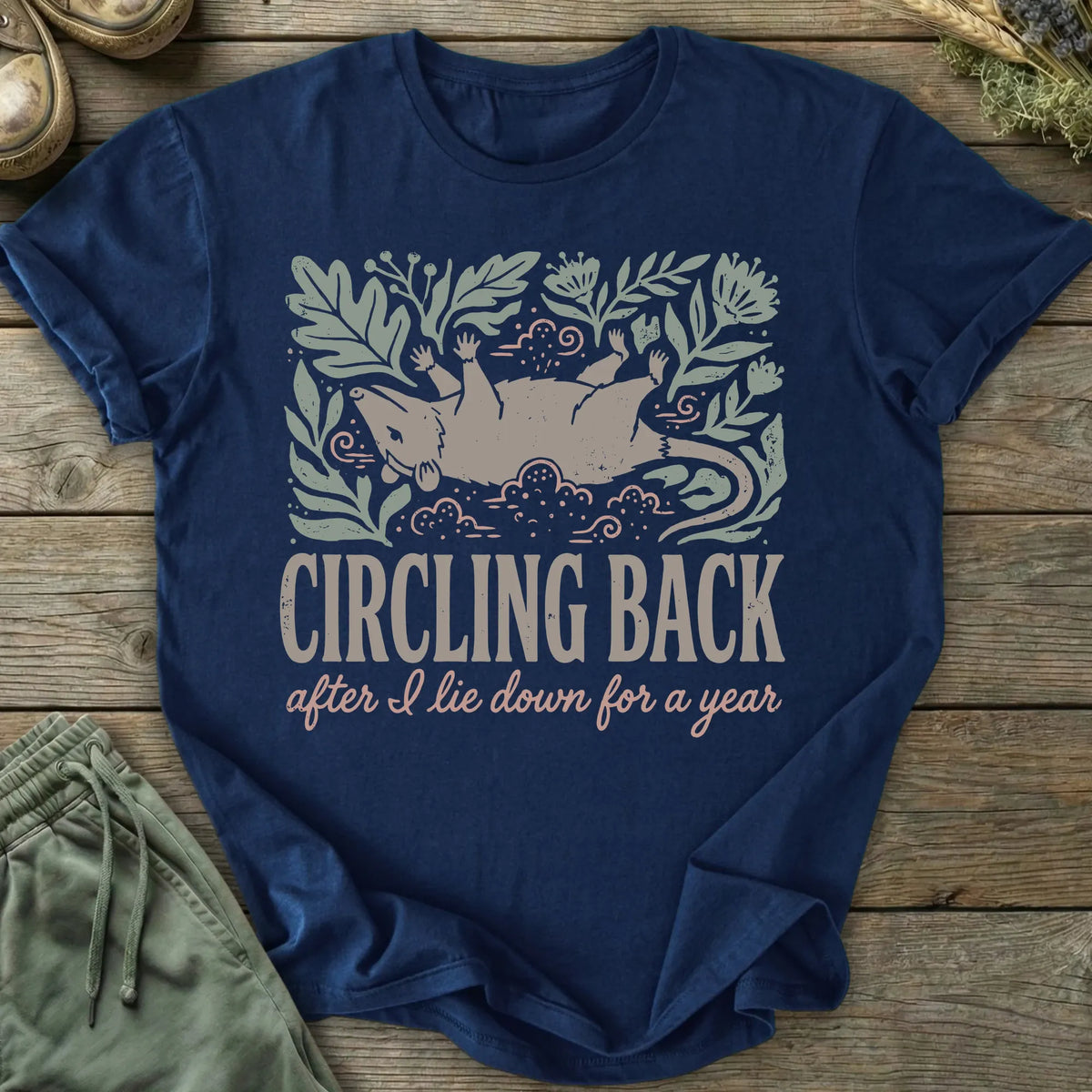 Printify T-Shirt Circling Back T-Shirt