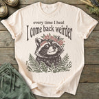 Printify T-Shirt Come Back Weirder T-Shirt