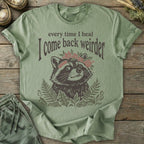 Printify T-Shirt Come Back Weirder T-Shirt