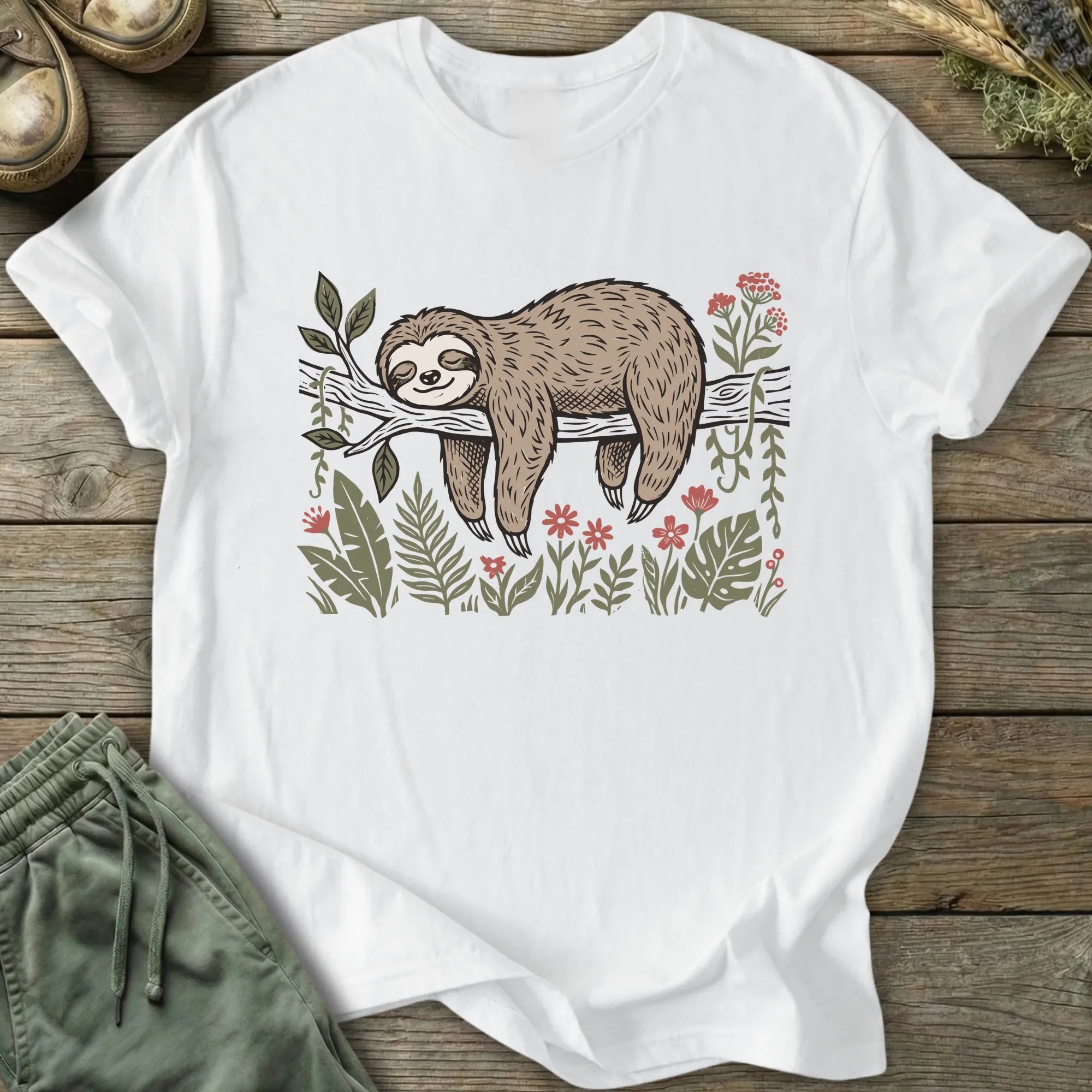 Printify T-Shirt Committed To Rest T-Shirt