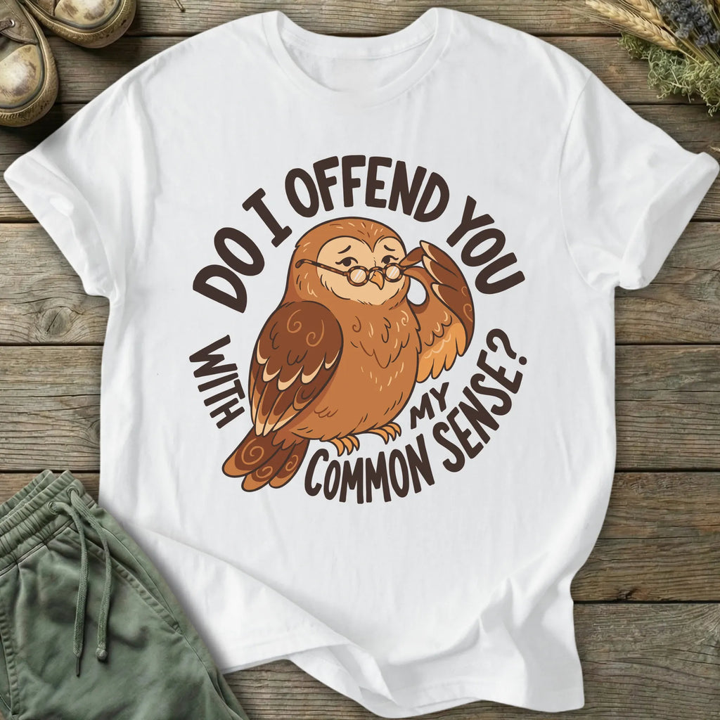 Printify T-Shirt Common Sense T-Shirt