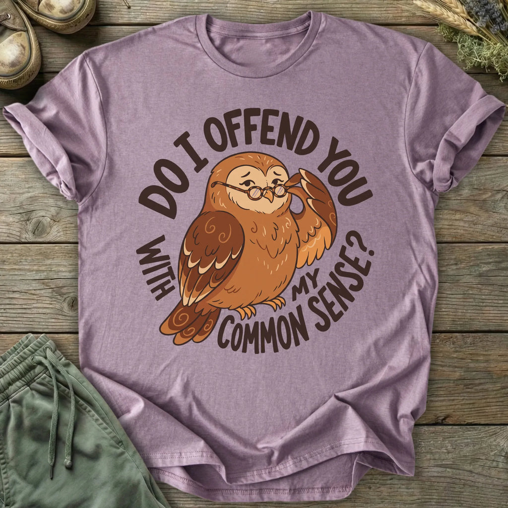 Printify T-Shirt Common Sense T-Shirt