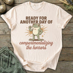 Printify T-Shirt Compartmentalizing Frog T-Shirt