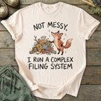 Printify T-Shirt Complex Filing System T-Shirt