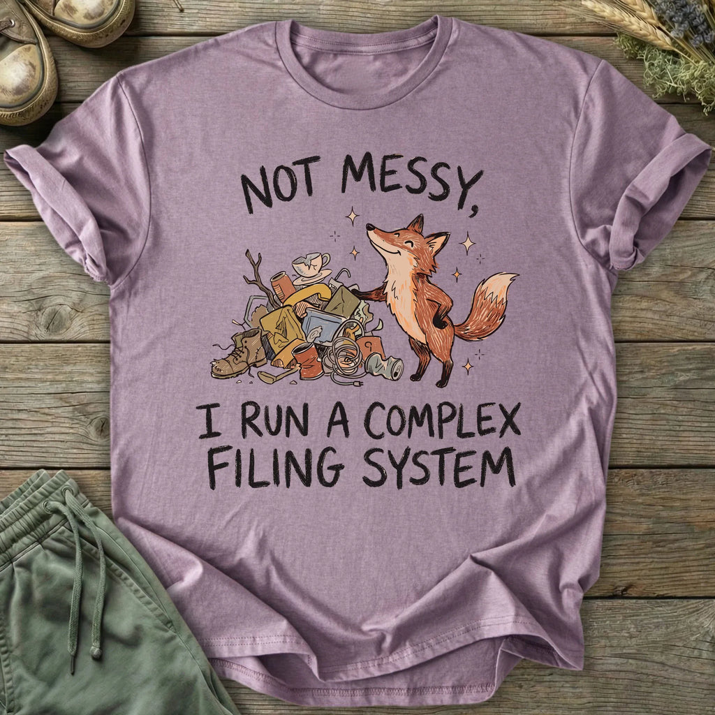 Printify T-Shirt Complex Filing System T-Shirt