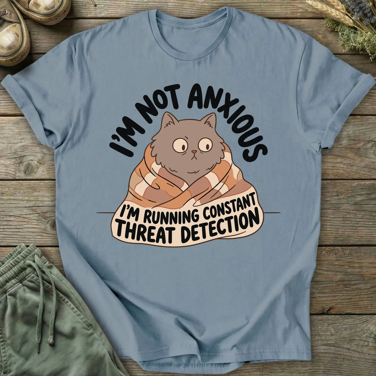 Printify T-Shirt Constant Threat Detection T-Shirt