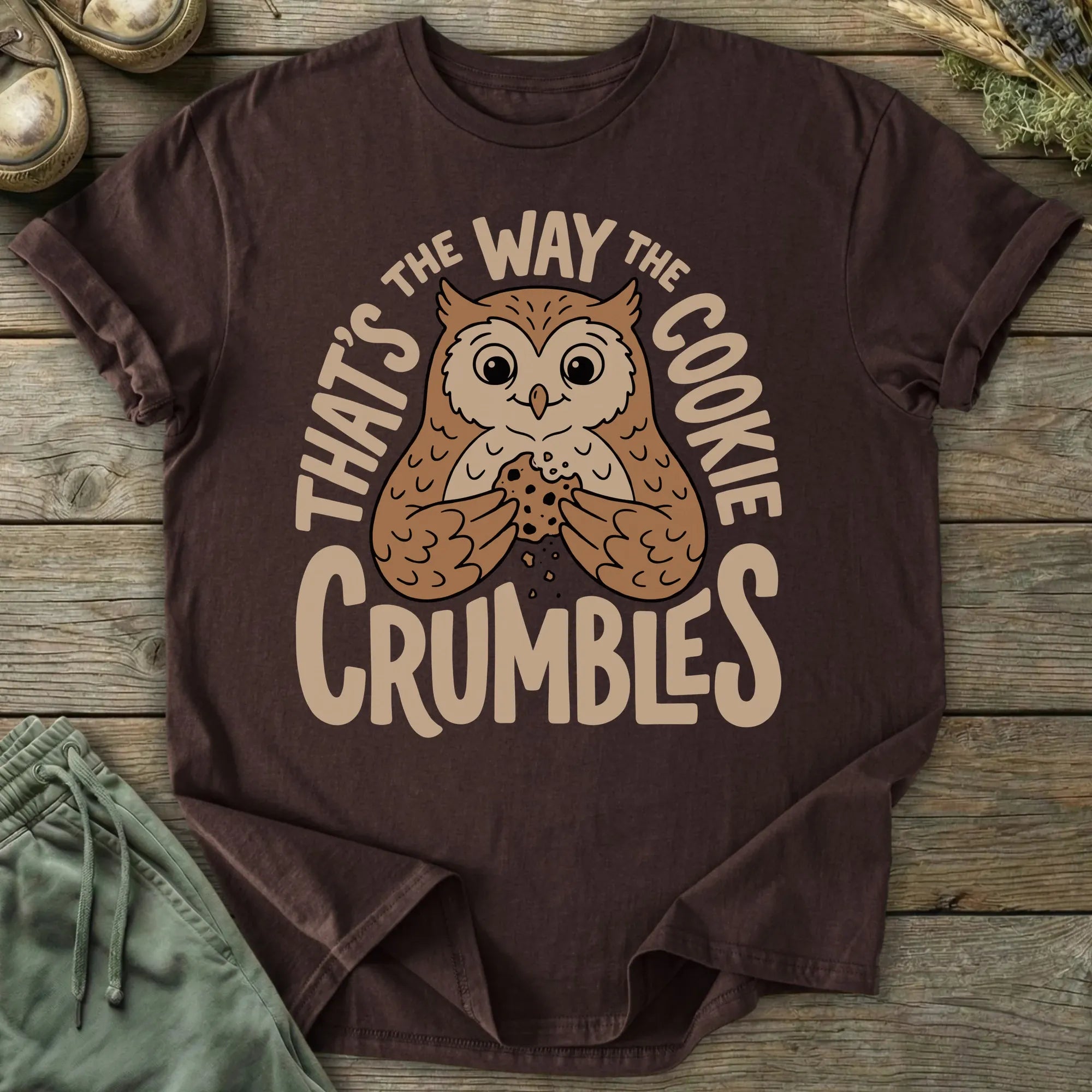 Printify T-Shirt Cookie Crumbles T-Shirt