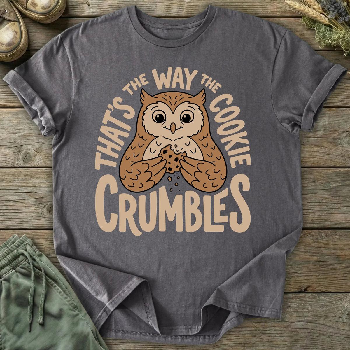 Printify T-Shirt Cookie Crumbles T-Shirt