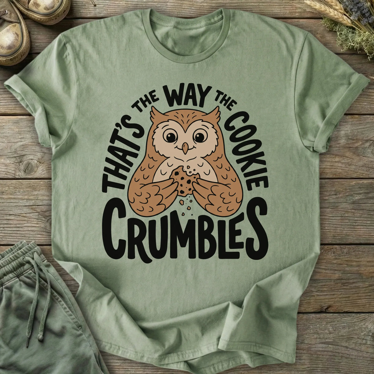 Printify T-Shirt Cookie Crumbles T-Shirt
