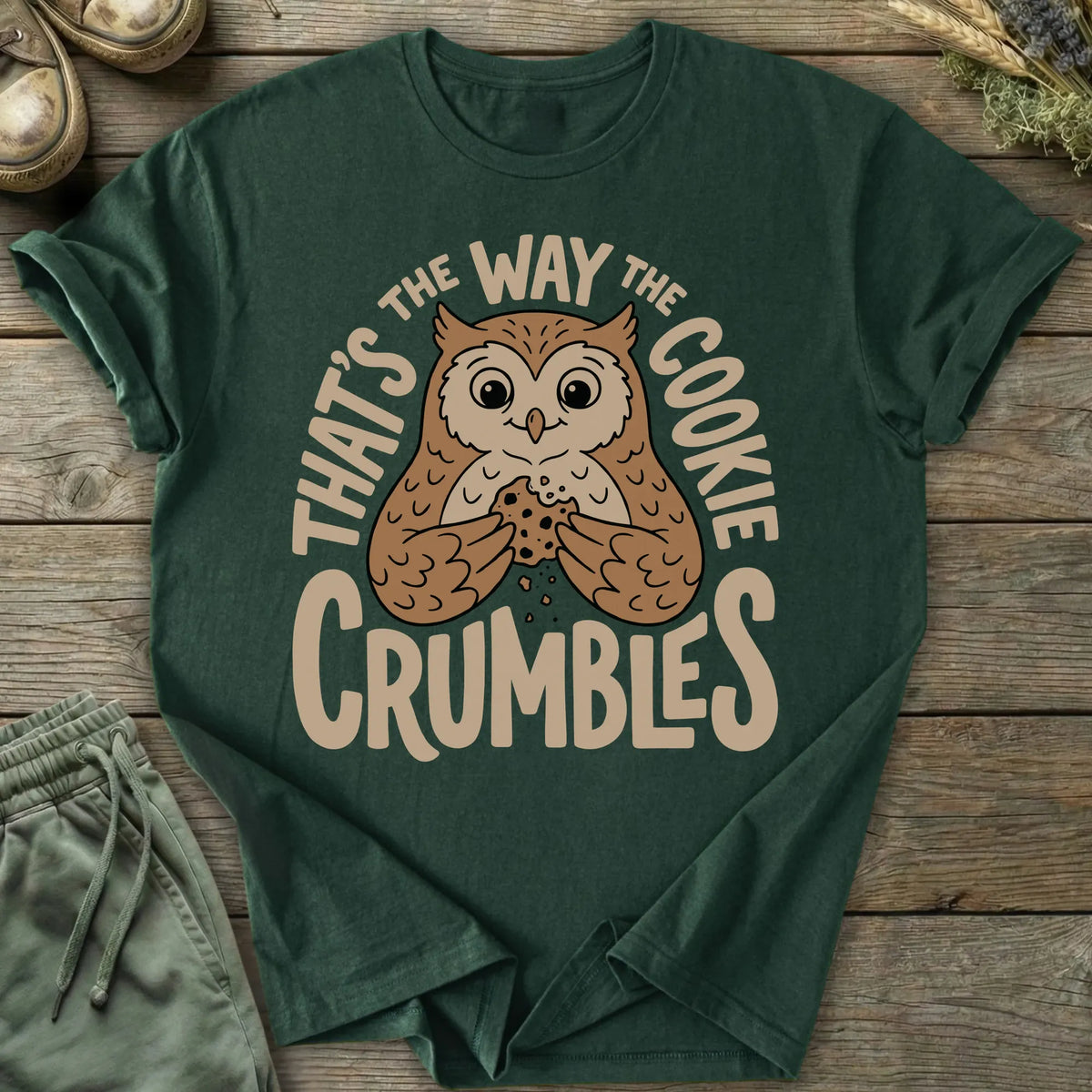 Printify T-Shirt Cookie Crumbles T-Shirt