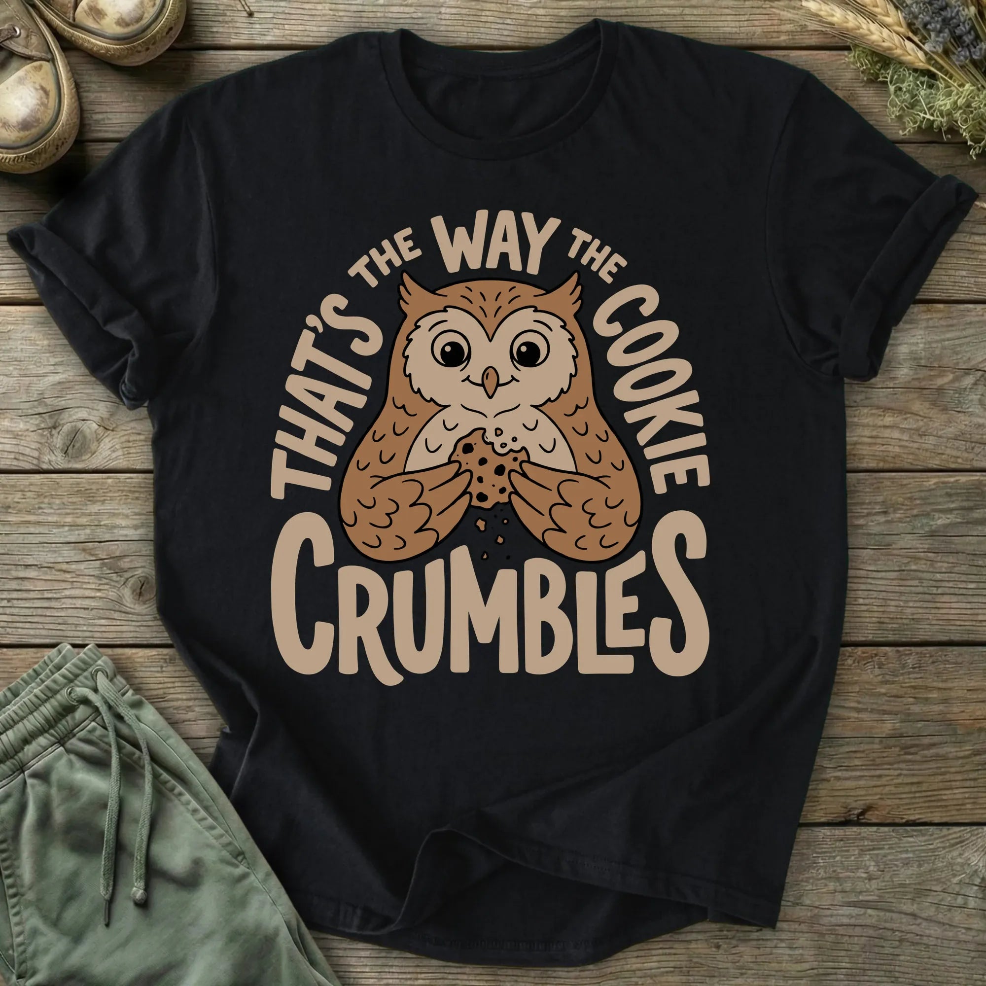 Printify T-Shirt Cookie Crumbles T-Shirt