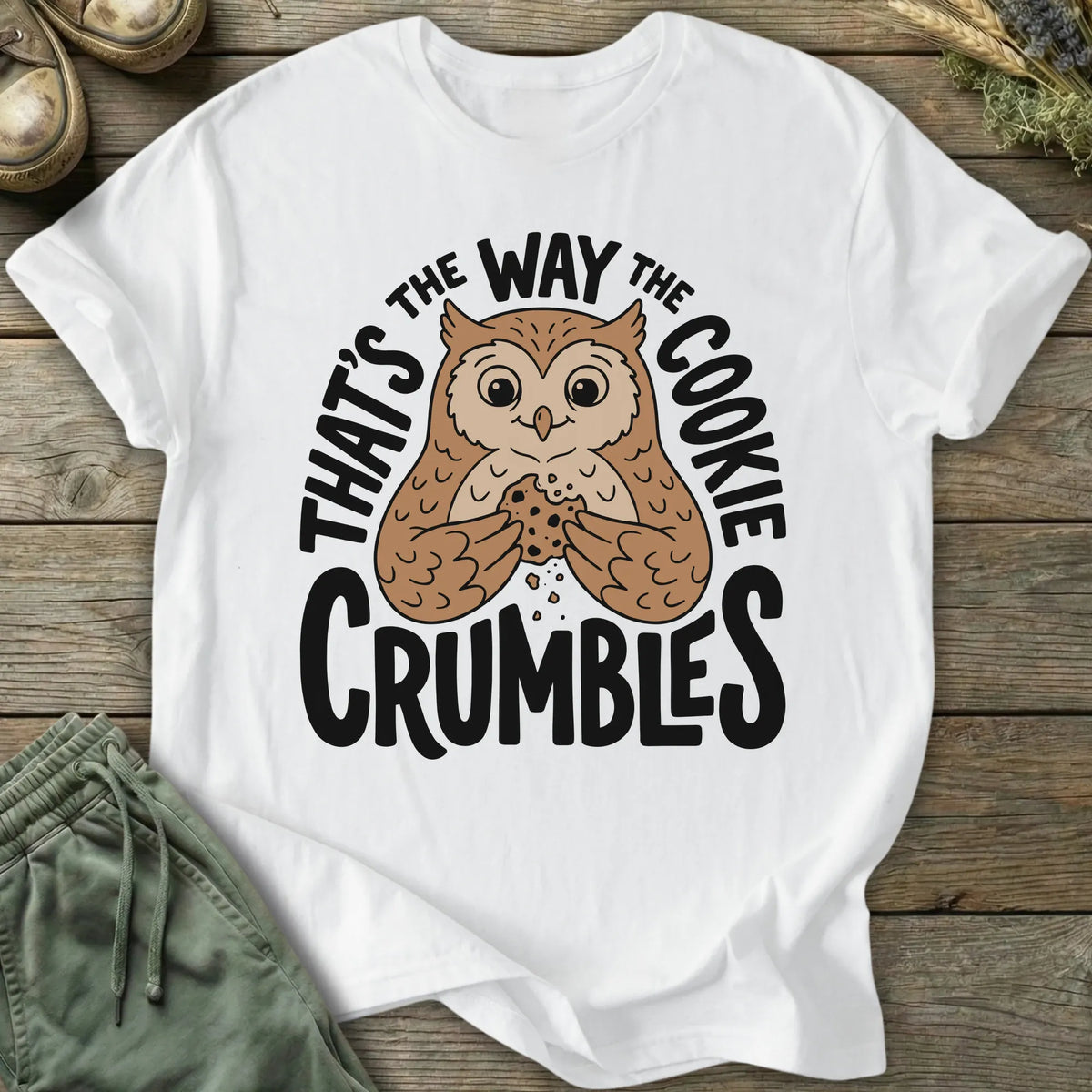 Printify T-Shirt Cookie Crumbles T-Shirt