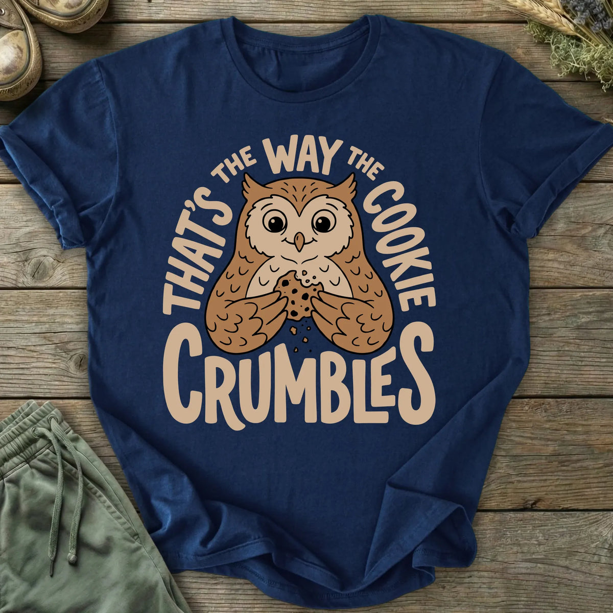 Printify T-Shirt Cookie Crumbles T-Shirt