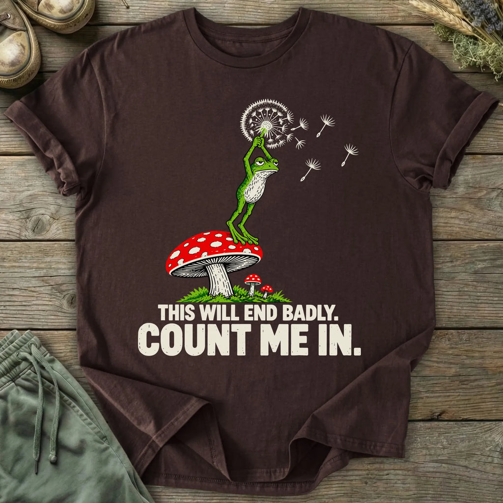 Printify T-Shirt Count Me In T-Shirt