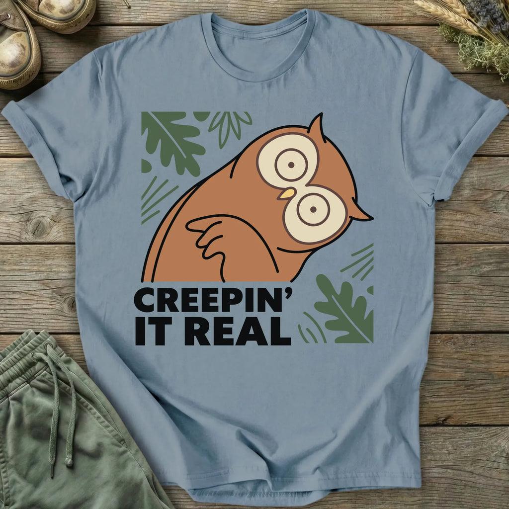 Printify T-Shirt Creepin' It Real T-Shirt