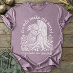 Printify T-Shirt Crowds Make Me Weird T-Shirt