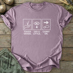 Printify T-Shirt Cry A Little T-Shirt