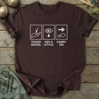 Printify T-Shirt Cry A Little T-Shirt