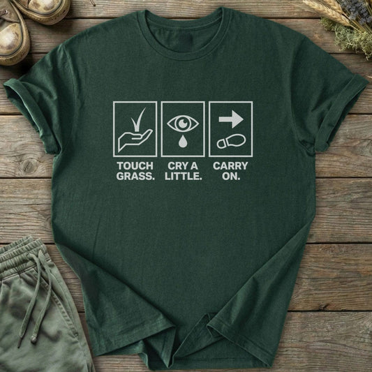 Printify T-Shirt Cry A Little T-Shirt