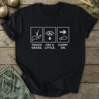 Printify T-Shirt Cry A Little T-Shirt