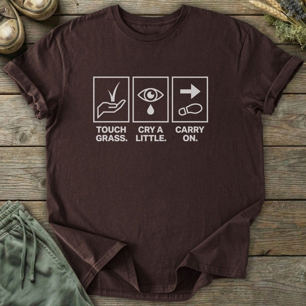 Printify T-Shirt Cry A Little T-Shirt