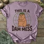 Printify T-Shirt Dam Mess T-Shirt