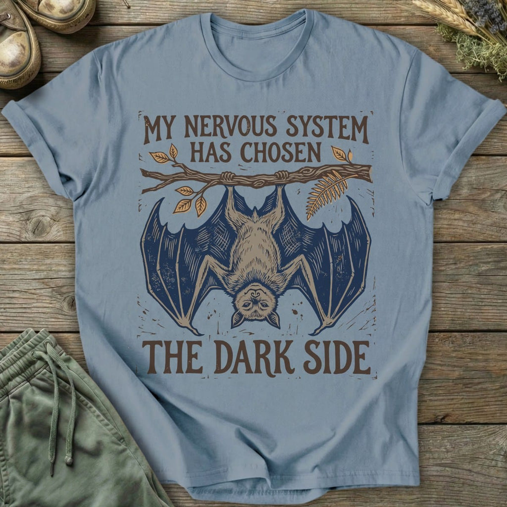 Printify T-Shirt Dark Side Bat T-Shirt
