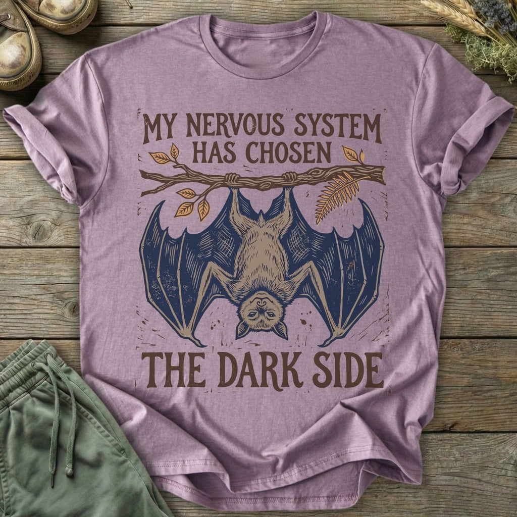 Printify T-Shirt Dark Side Bat T-Shirt
