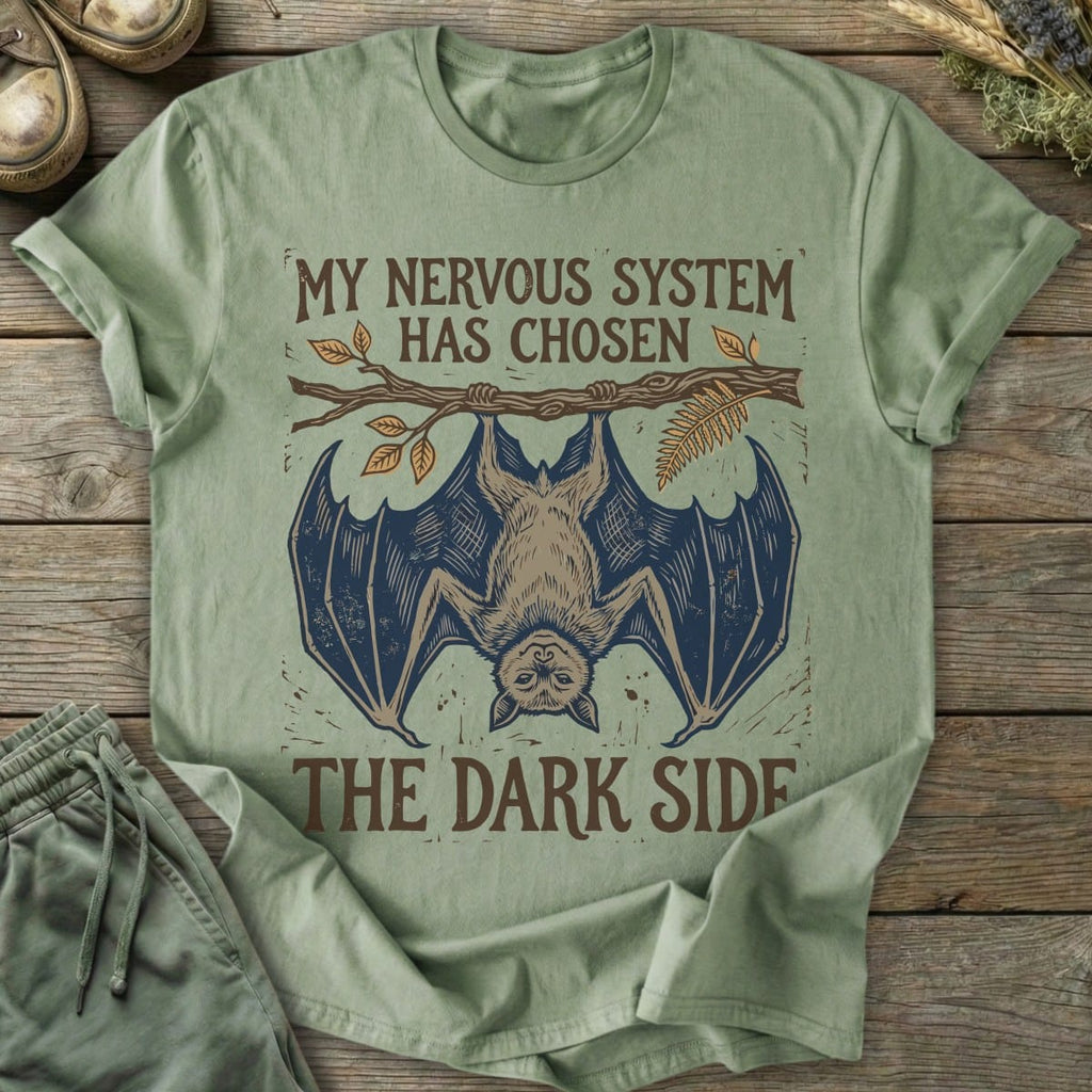 Printify T-Shirt Dark Side Bat T-Shirt
