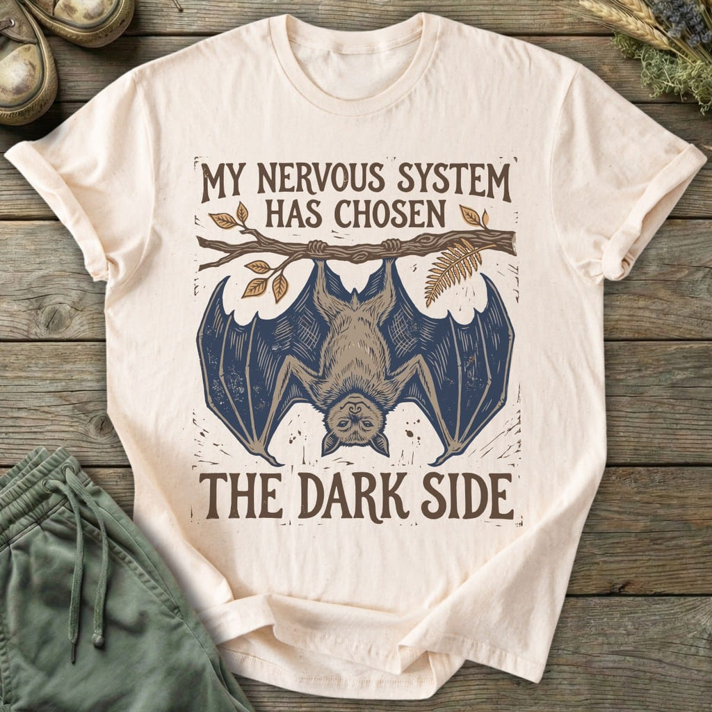 Printify T-Shirt Dark Side Bat T-Shirt