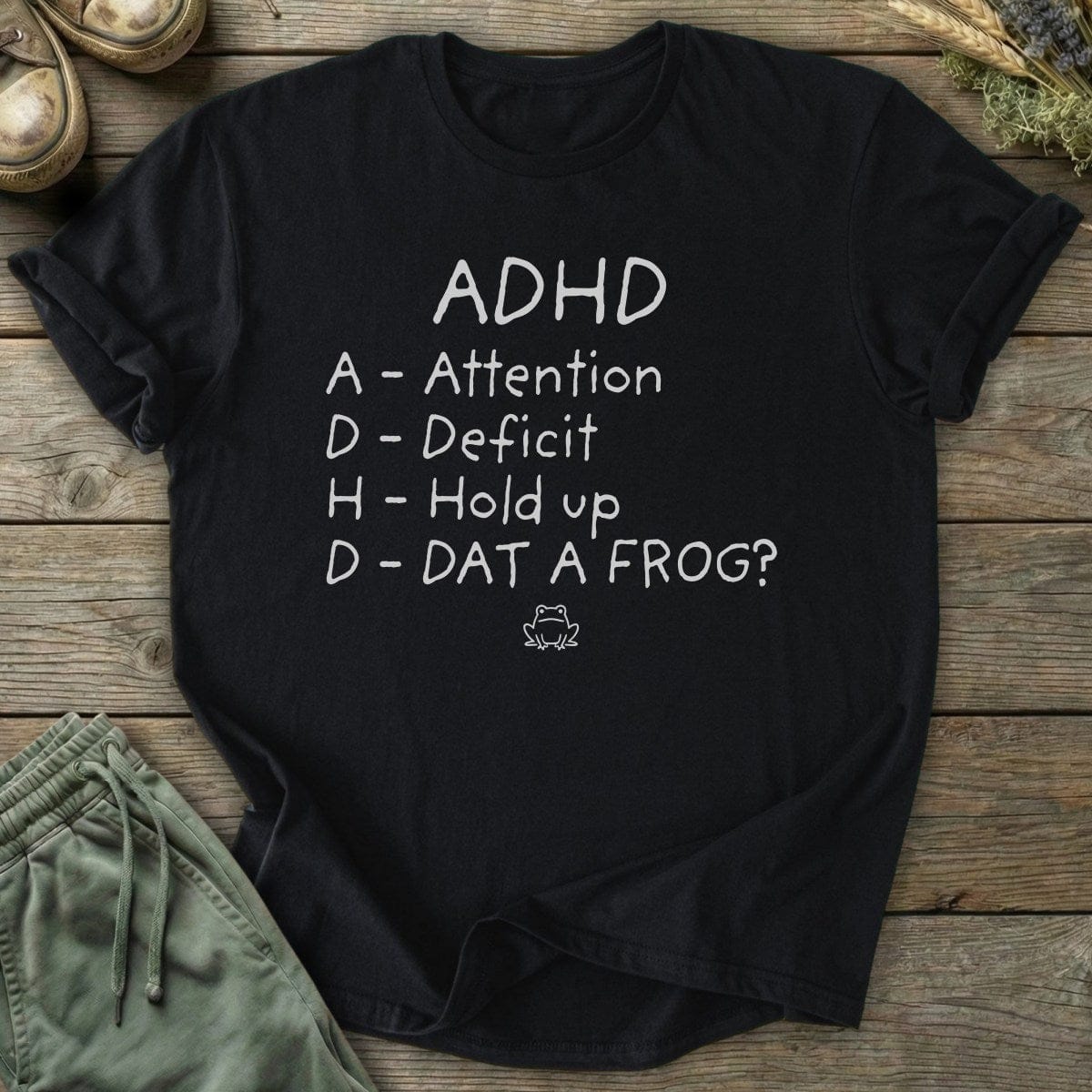 Printify T-Shirt Dat A Frog T-Shirt