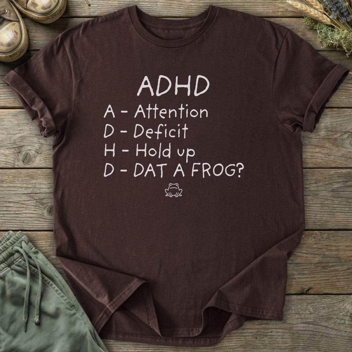 Printify T-Shirt Dat A Frog T-Shirt