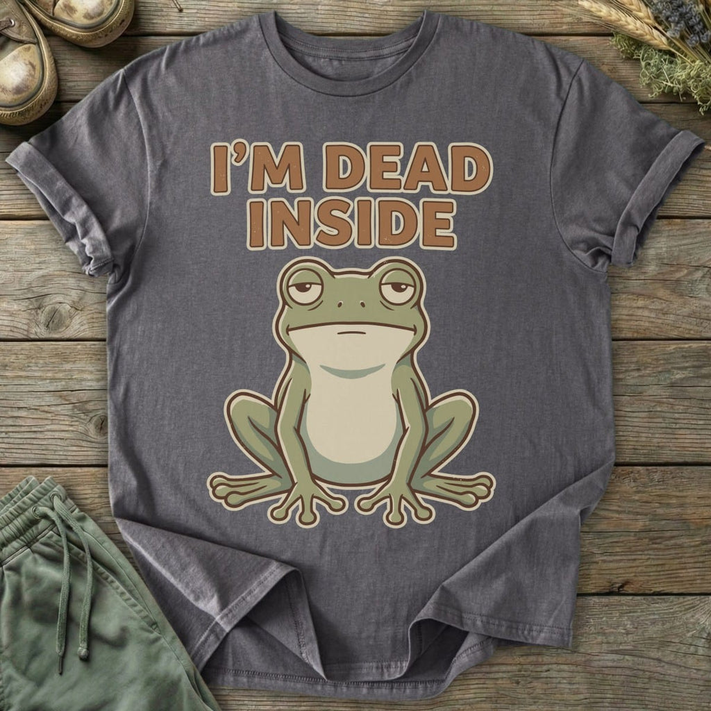 Printify T-Shirt Dead Inside T-Shirt