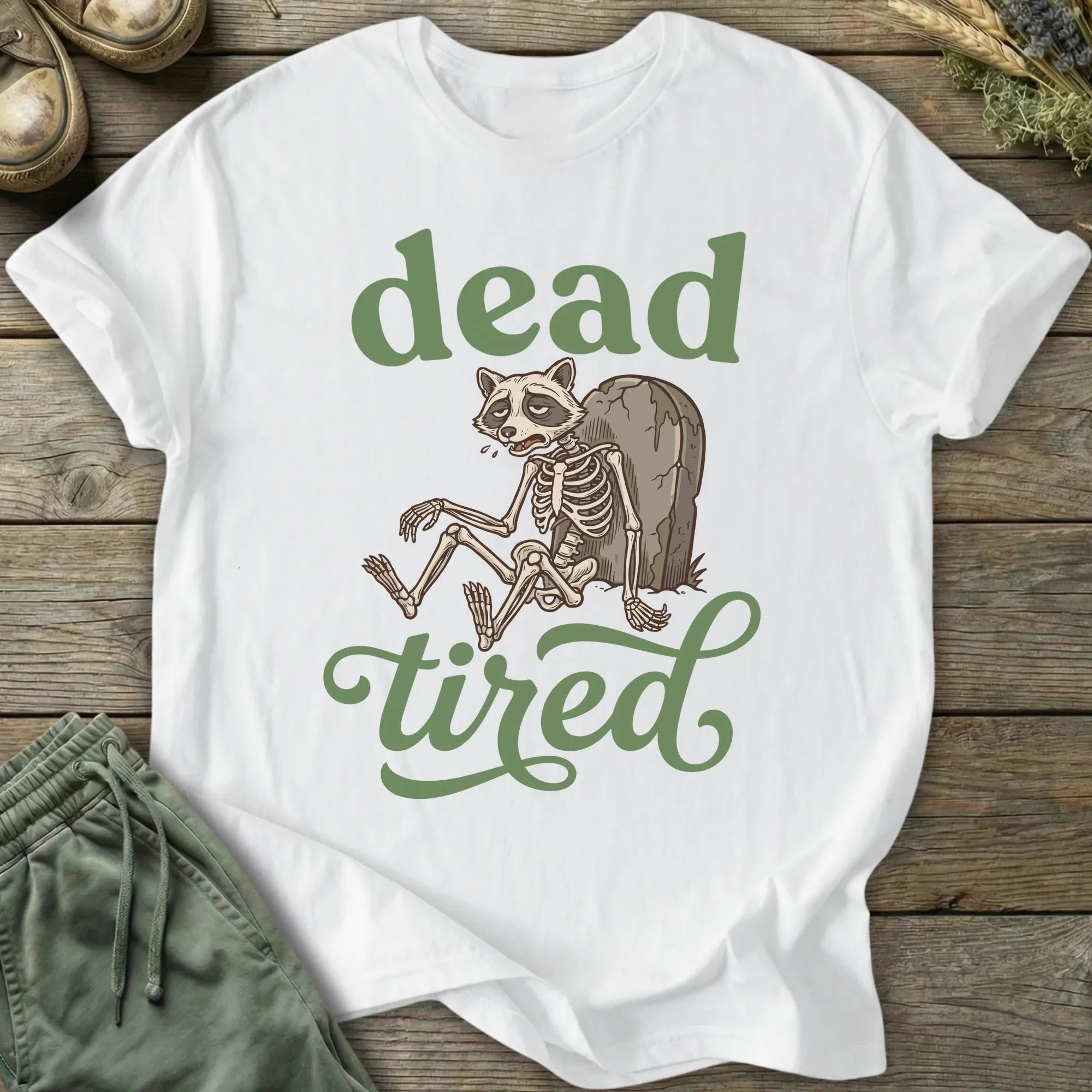 Printify T-Shirt Dead Tired T-Shirt