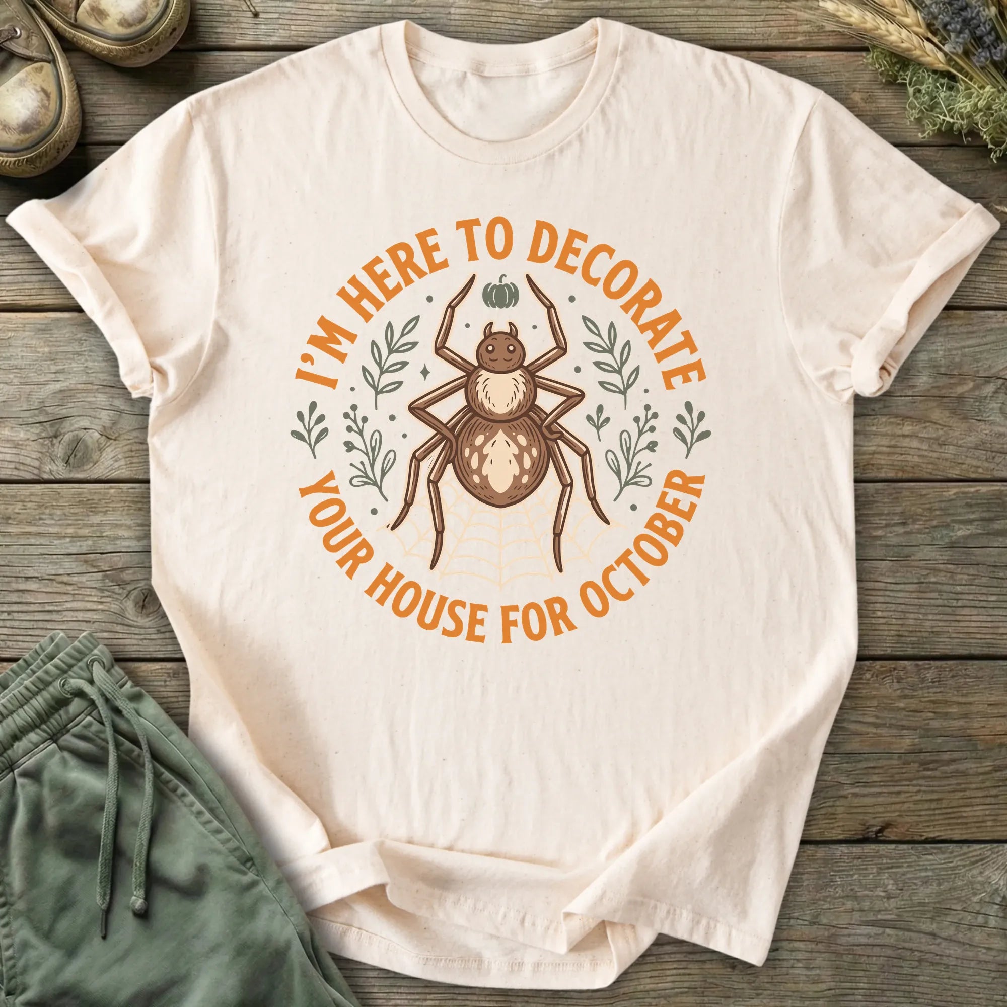 Printify T-Shirt Decorate For October T-Shirt