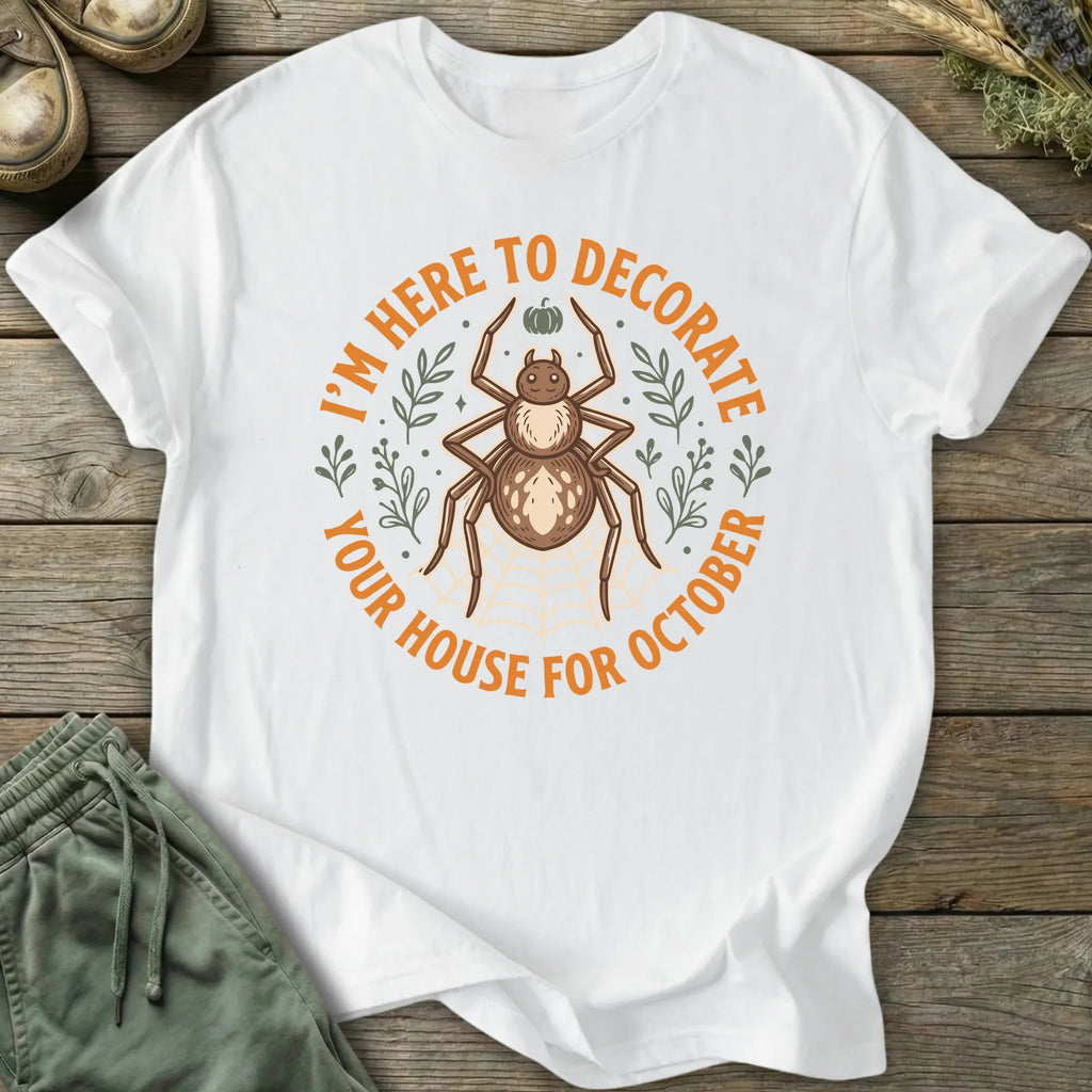 Printify T-Shirt Decorate For October T-Shirt