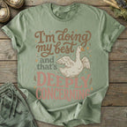 Printify T-Shirt Deeply Concerning Goose T-Shirt