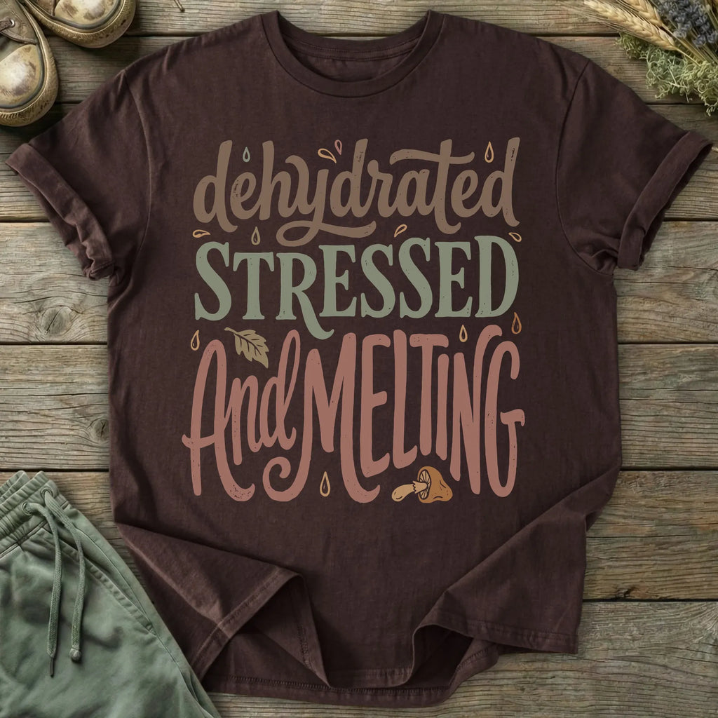 Printify T-Shirt Dehydrated Stressed T-Shirt