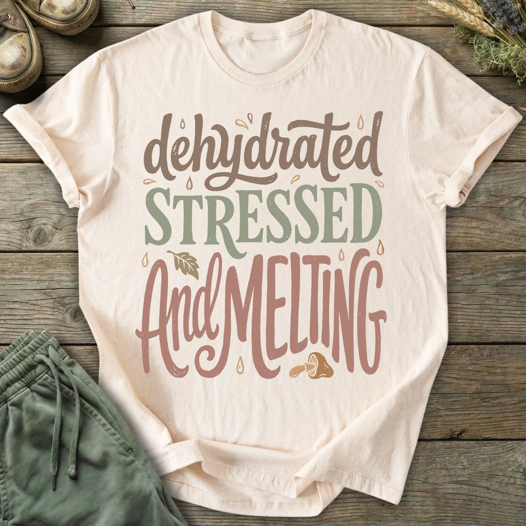 Printify T-Shirt Dehydrated Stressed T-Shirt