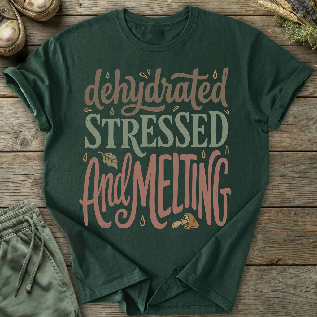 Printify T-Shirt Dehydrated Stressed T-Shirt