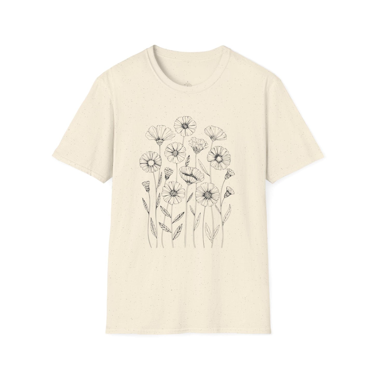 Printify T-Shirt Delicate Wildflower  T-Shirt